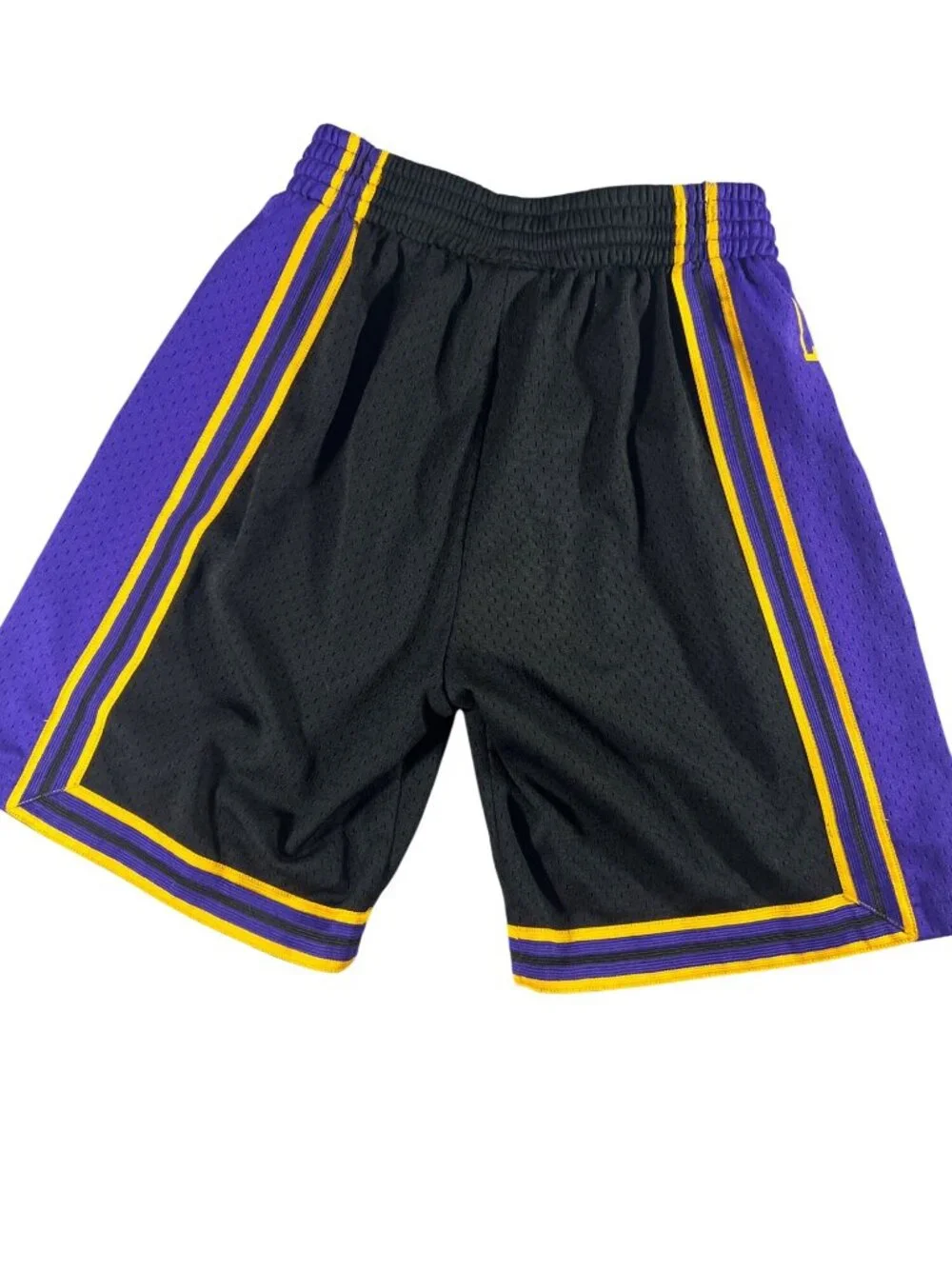 Mitchell & Ness Los Angeles Lakers Hardwood Classics Reload Swingman Shorts Smal - Picture 6 of 6
